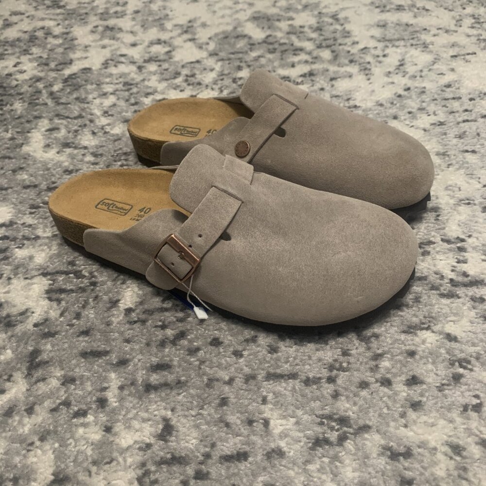 BRAND NEW! Birkenstock Boston Clog Taupe Women's Size 40